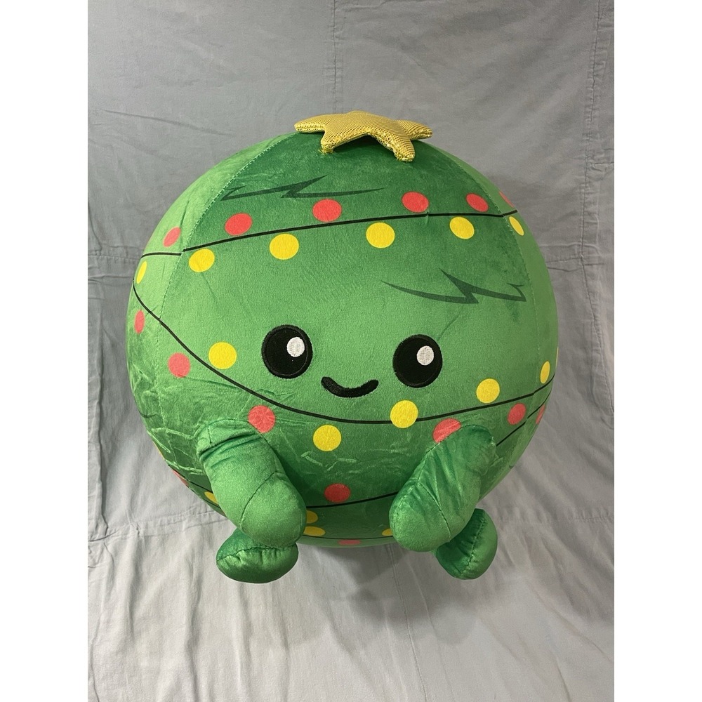 NEW 16" Christmas Bladder‎ Ball - Christmas Tree Character w/ Star on Top